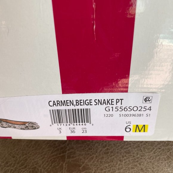 Circus by Sam Edelman Carmen Beige Snake Size 6 - Picture 6 of 6